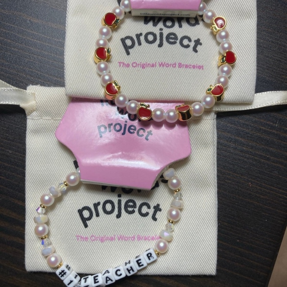 Little Words Project #1 Teacher Bracelet Set